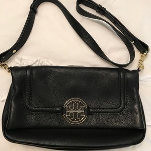Tory Burch Amanda Fold-Over Messenger Bag